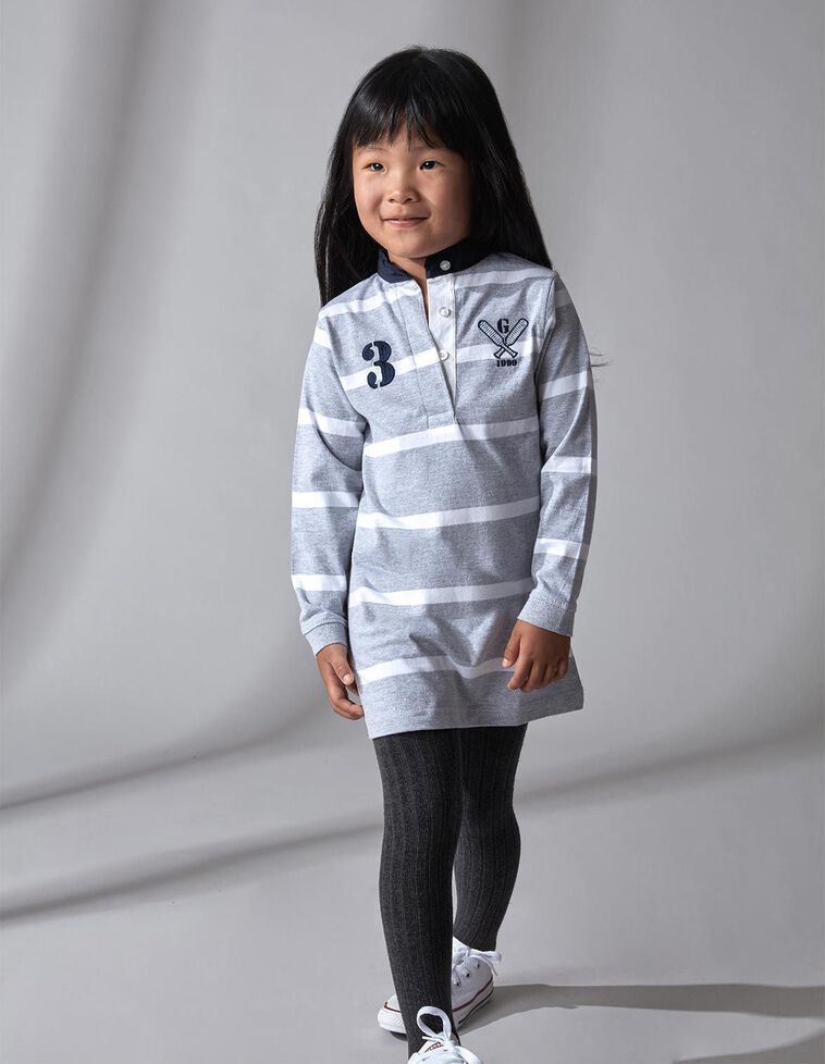 Vestido polo cuello a | Niña | Gocco