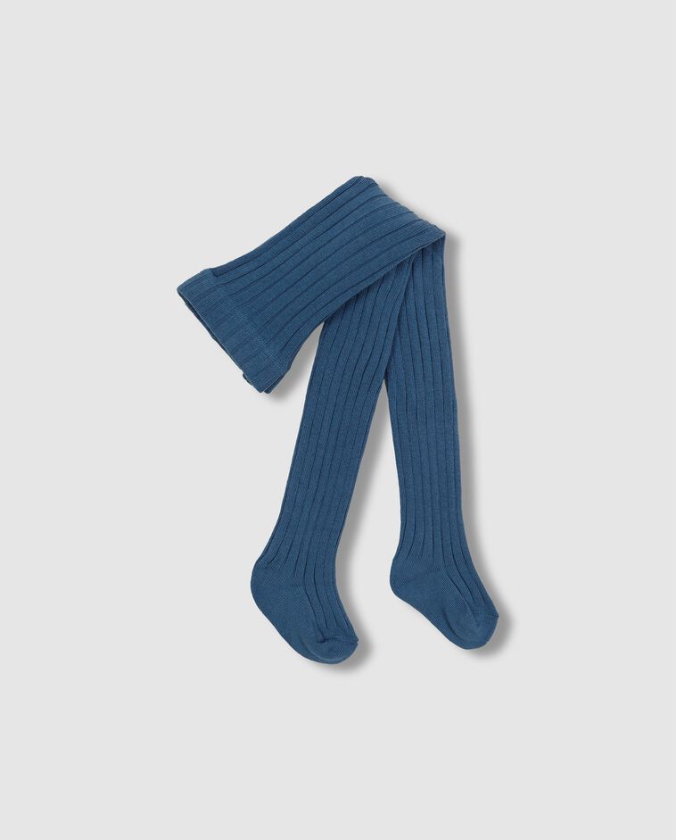 Leotardos b&aacute;sicos de canal&eacute; azul