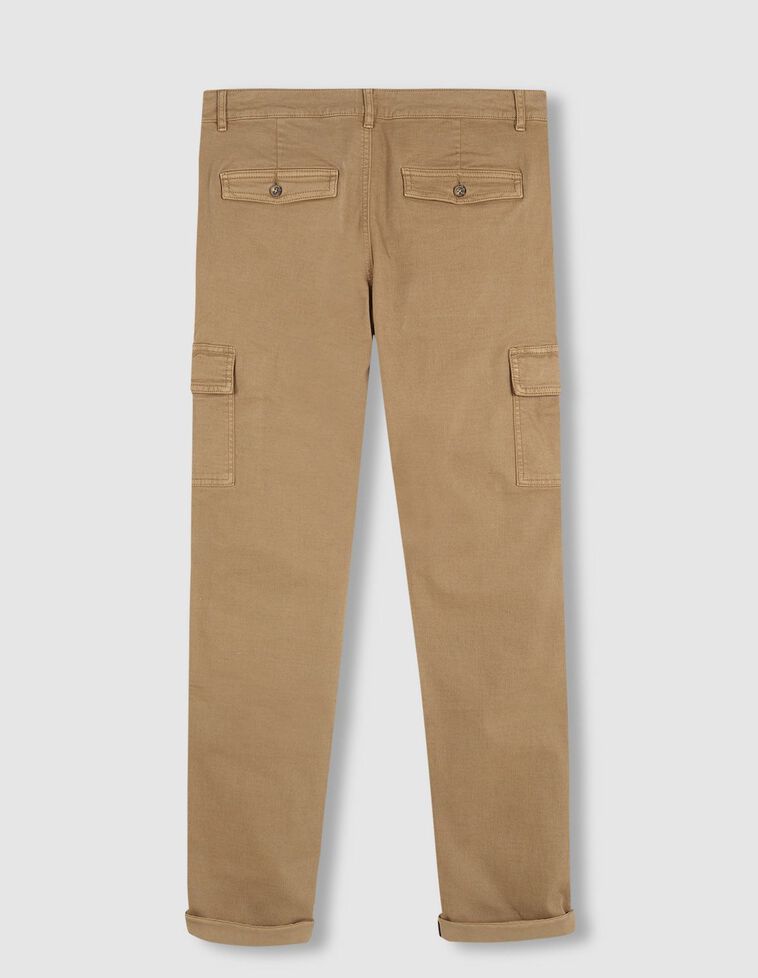 Pantalón cargo camel