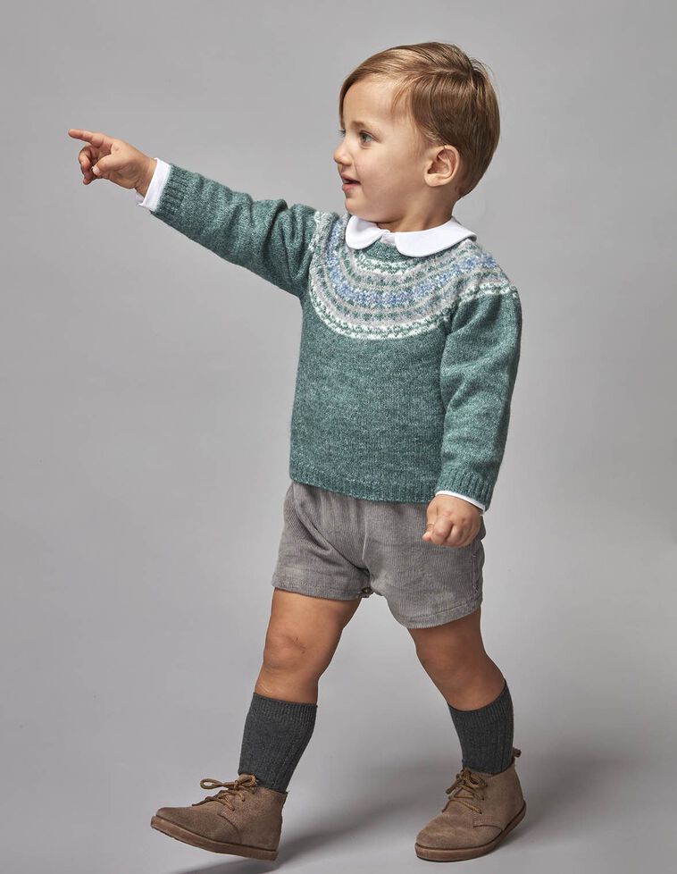 Jersey de greca verde