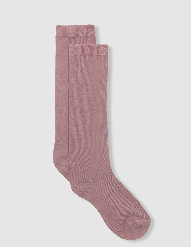 Calcetines Liso Rosa