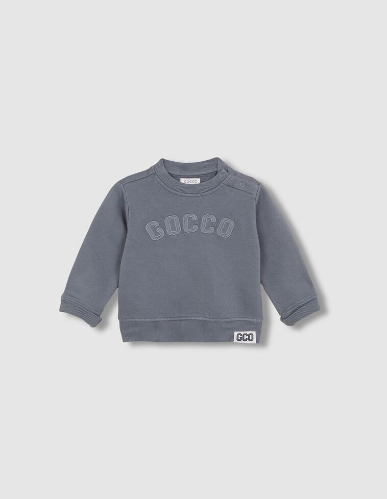Sudadera gocco azul claro