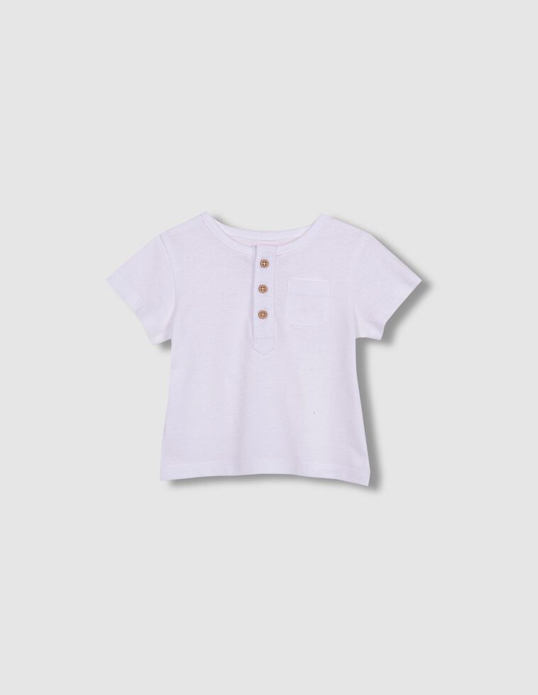 Camiseta panadera blanco