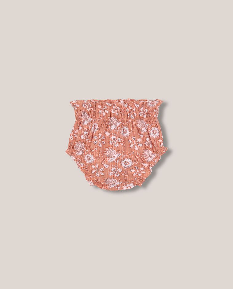 Bombacho flor india rosa