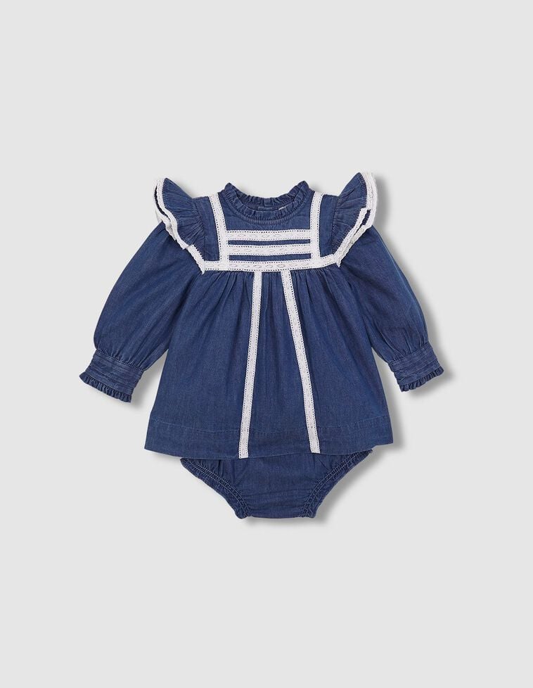Vestido vaquero azul claro