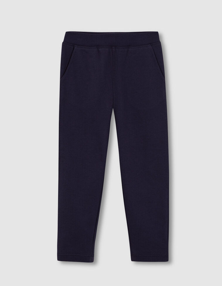 Pantalón Deporte De Felpa Marino