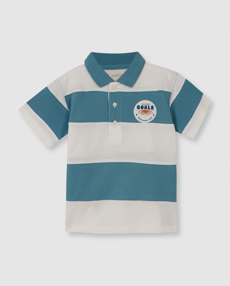 Polo summer vibes azul