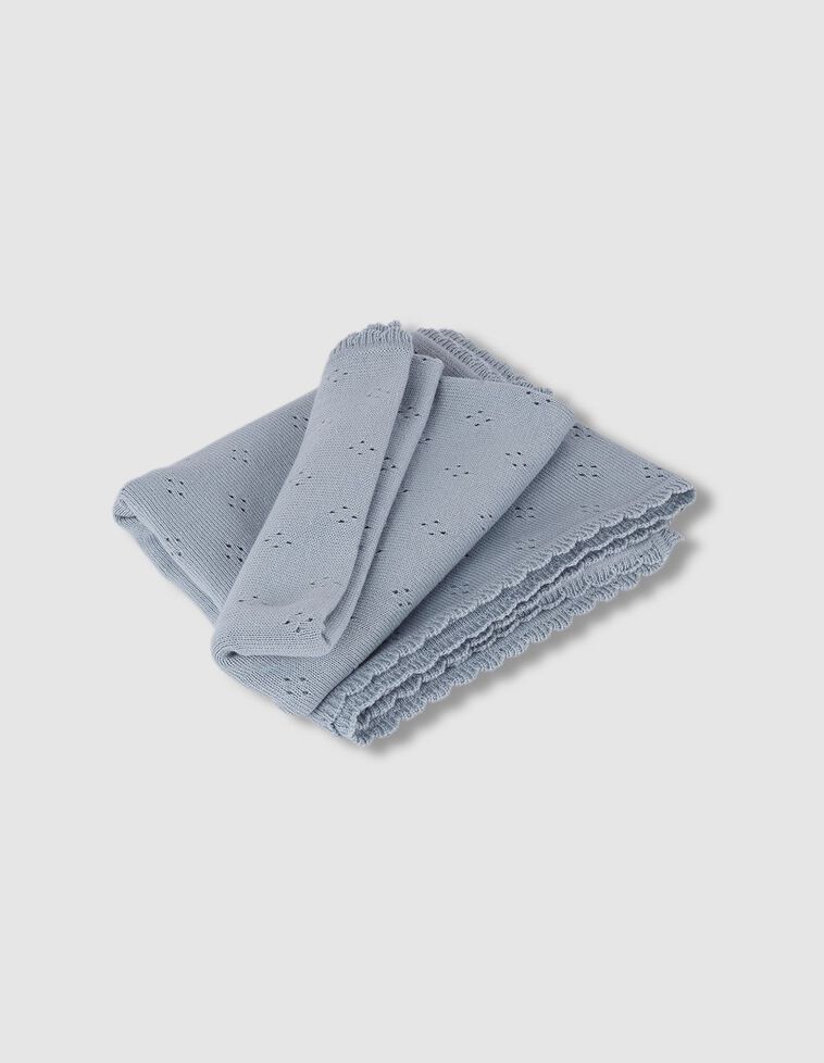 Toquilla calados azul