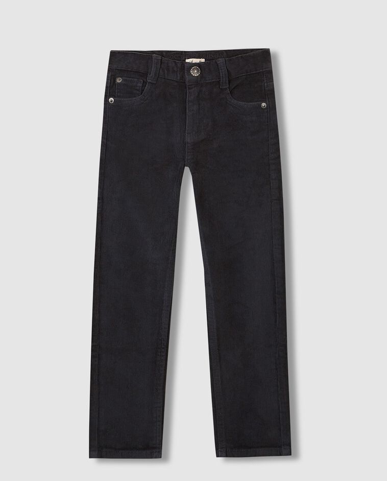 Pantal&oacute;n 5 bolsillos gris ni&ntilde;o