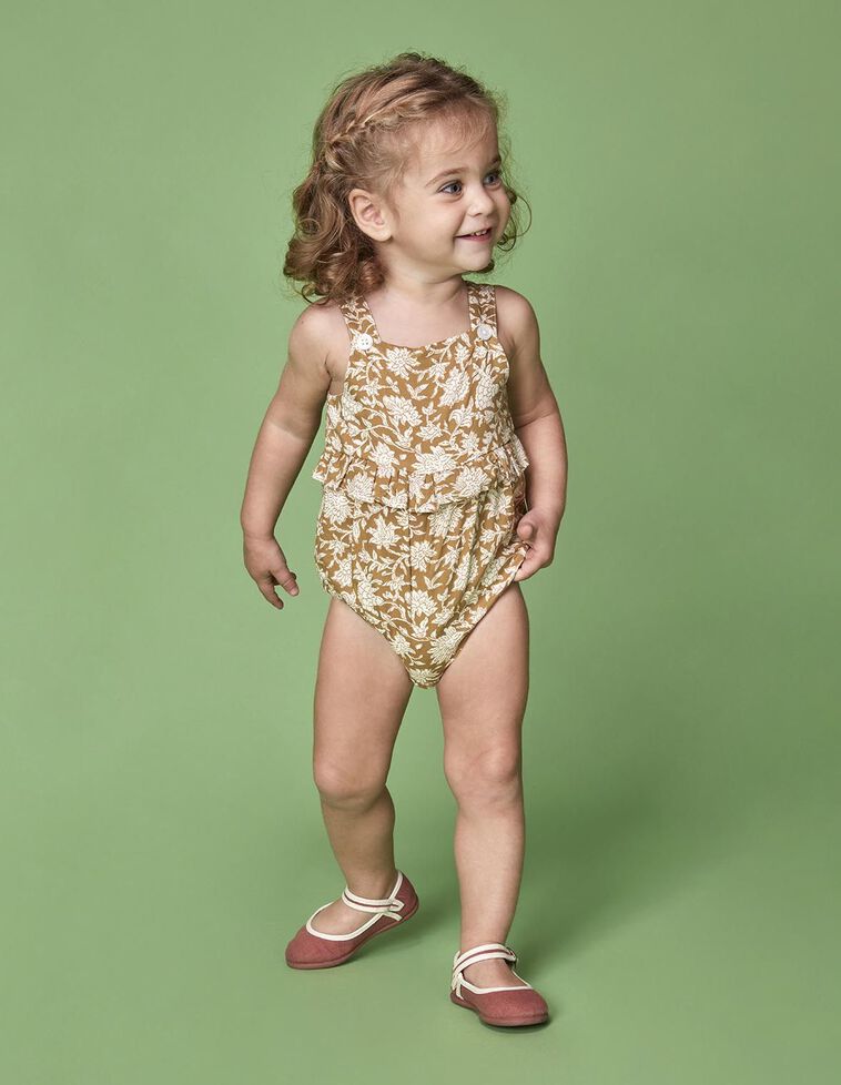 Ranita estampada amarillo