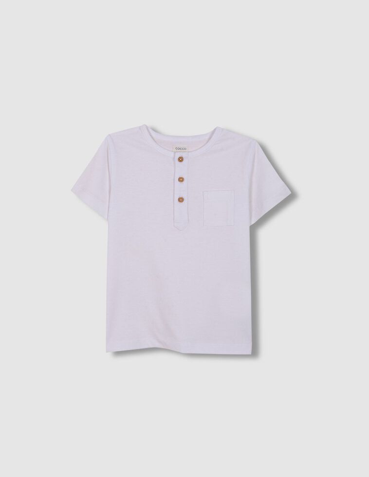 Camiseta panadera blanco