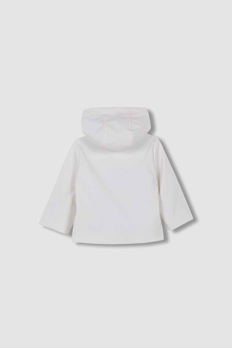 Chubasquero blanco roto
