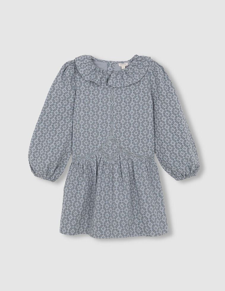 Vestido flores azul  Vestido flores azul