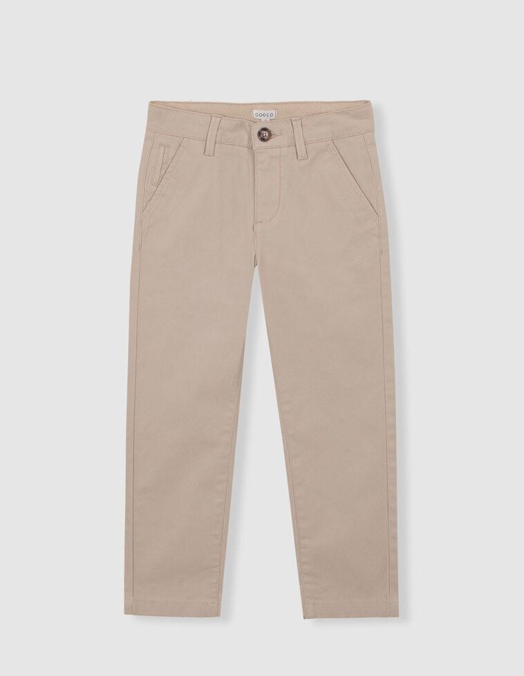 Pantalón chino piedra