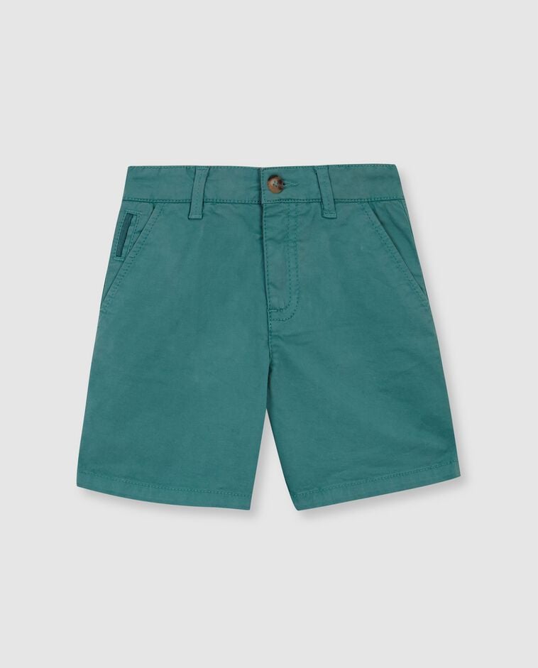 Pantal&oacute;n chino corto verde