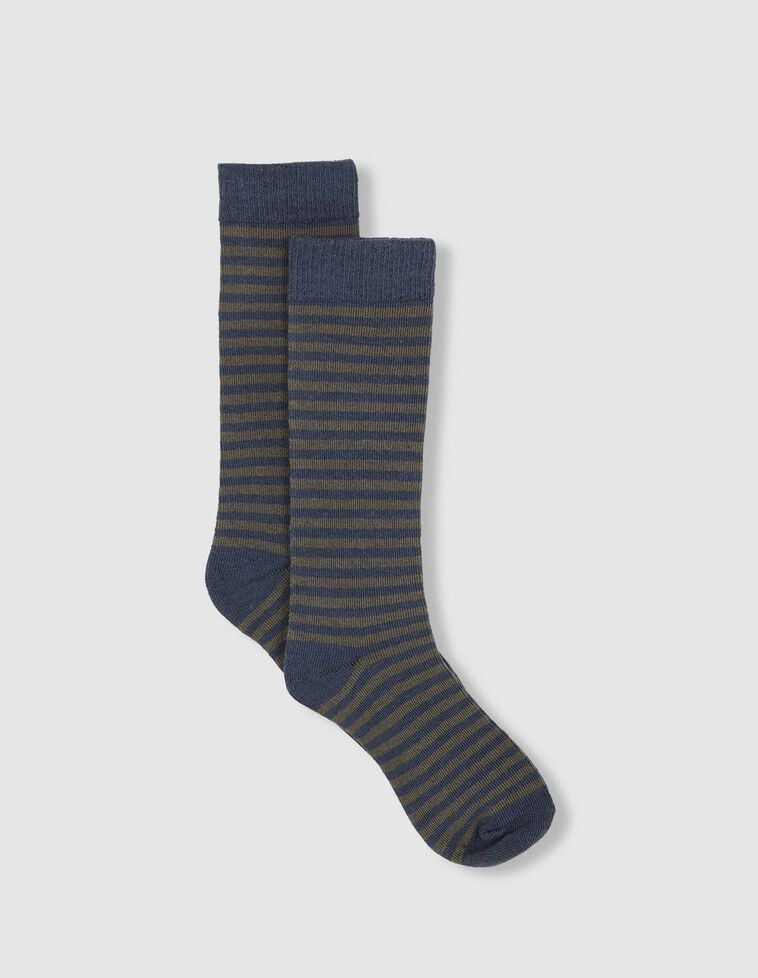 Calcetines rayas verde