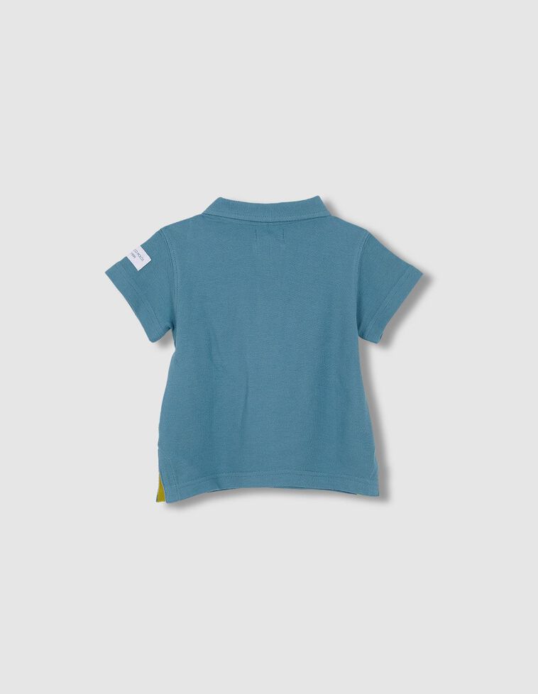 Polo de piqué verde