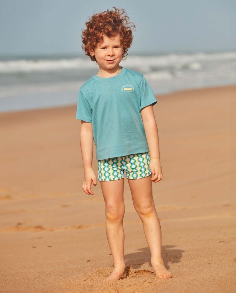 Camiseta summer azul