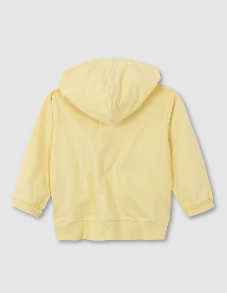 Sudadera gráfico amarillo claro