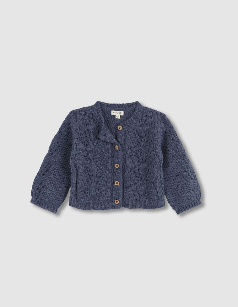 Chaqueta detalle calado