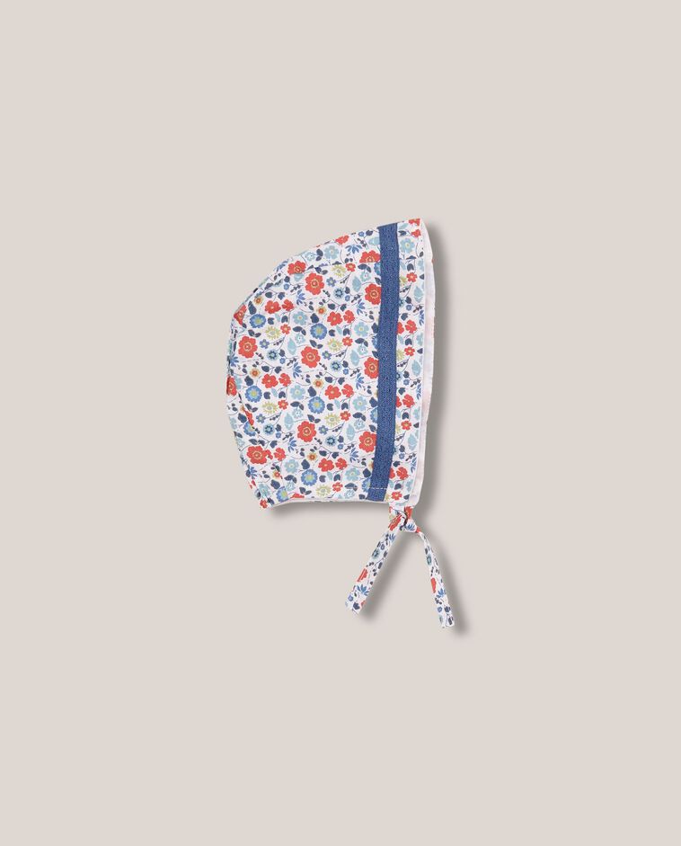 Capota flor fluor blanco