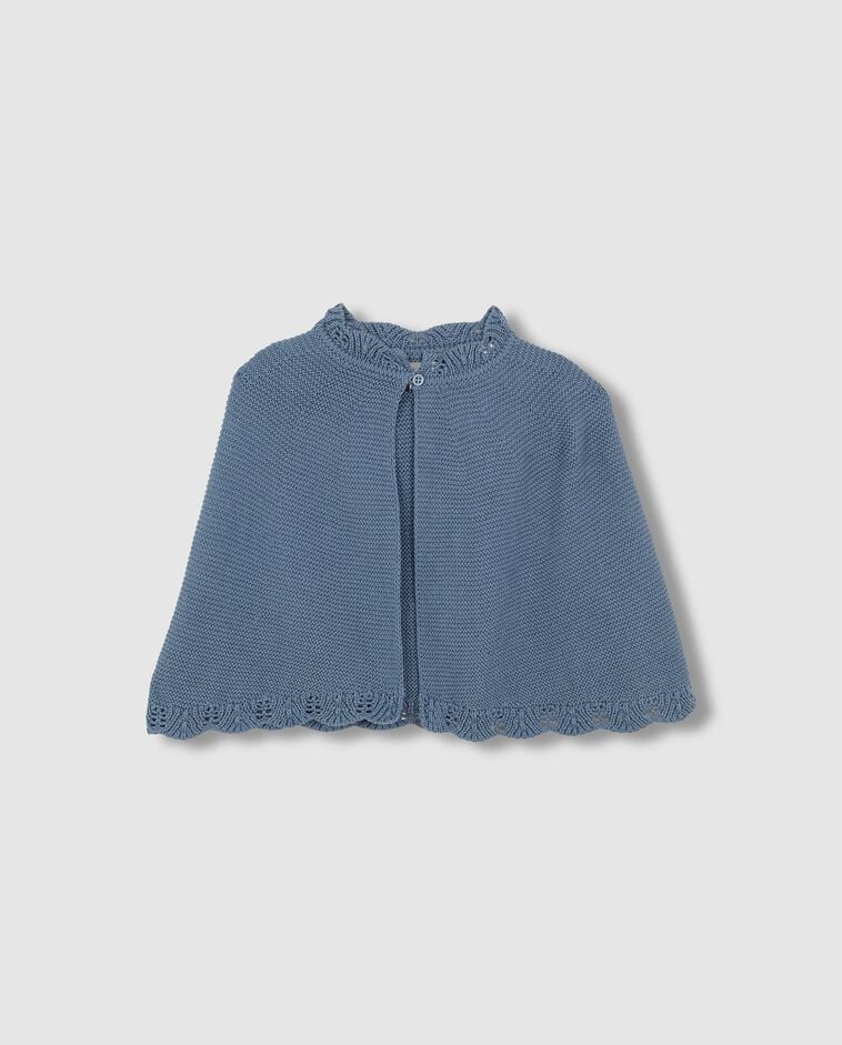 Capa con ondas azul