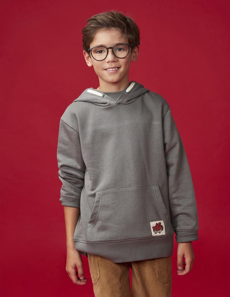 Sudadera print golf gris Sudadera print golf gris