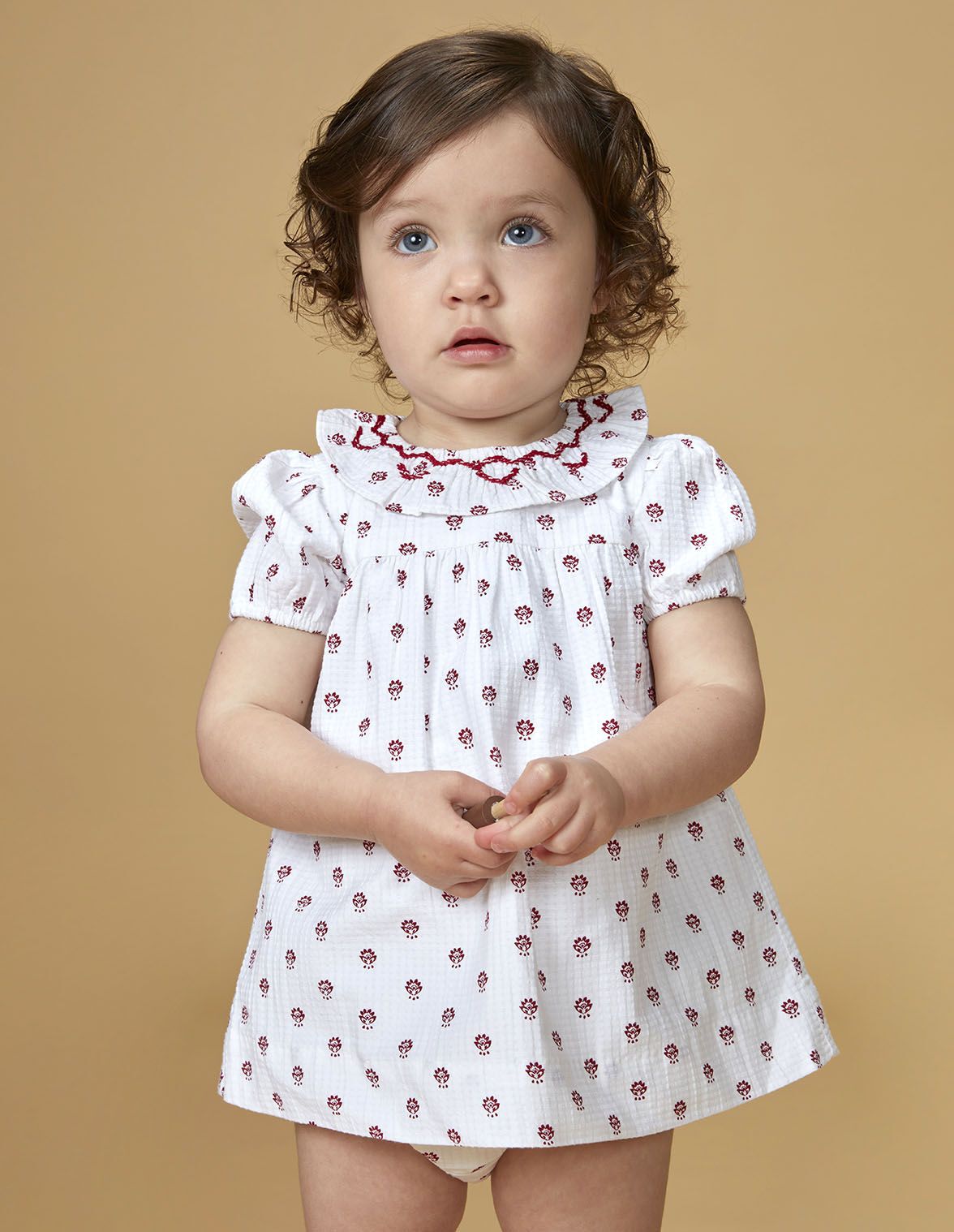 Vestidos bebe niña nido de abeja on sale