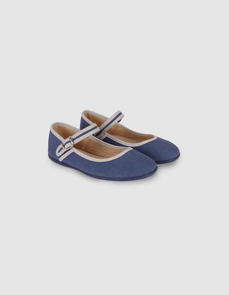 Merceditas rib azul