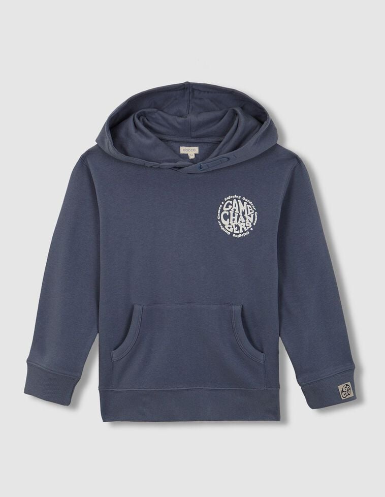 Sudadera print game changers gris