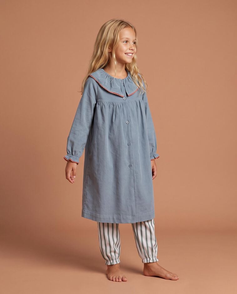 Bata azul claro ni&ntilde;a