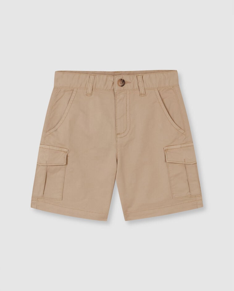 Pantal&oacute;n corto cargo marr&oacute;n