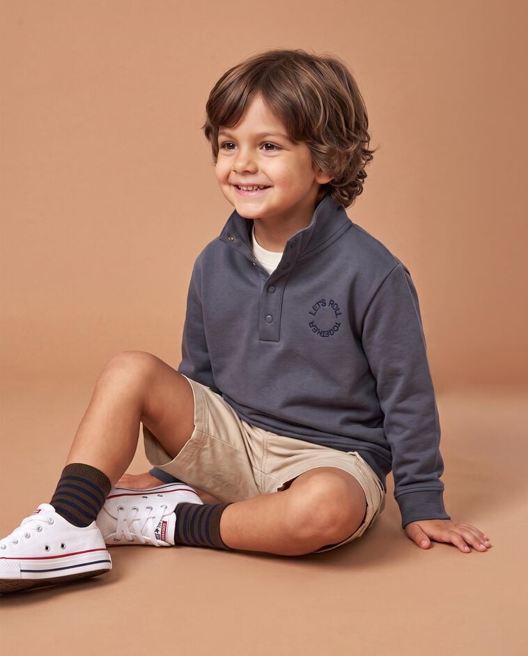 Sudadera caravana azul