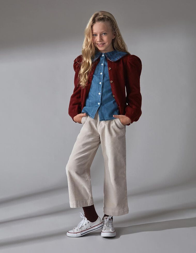 Chaqueta manga abullonada