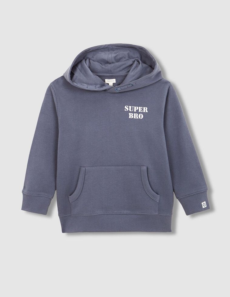 Sudadera super bro azul