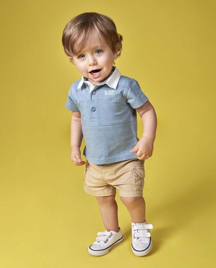 Pantal&oacute;n corto cargo marr&oacute;n