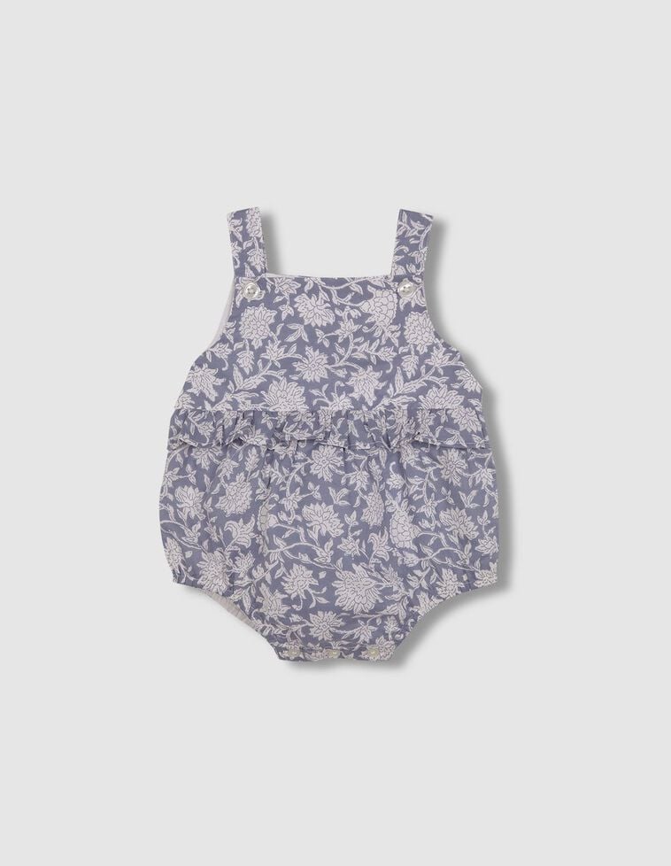 Ranita estampada azul claro