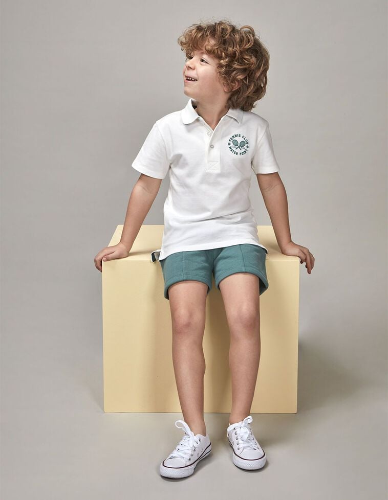 Polo deporte blanco