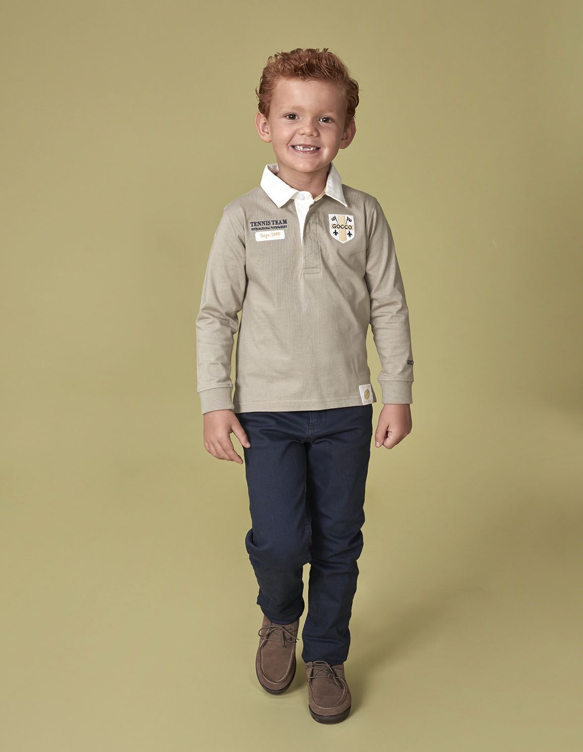 Polo rugby niño clearance