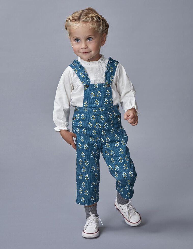 Camiseta bordada blanco