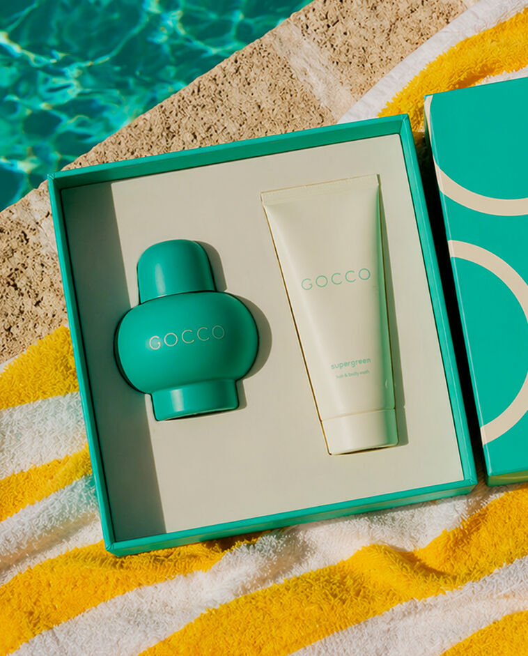 Estuche Supergreen Fragancia 75ml + Gel 100ml