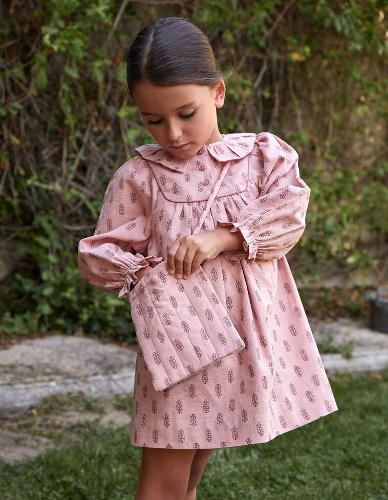 Bolso Estampado Rosa
