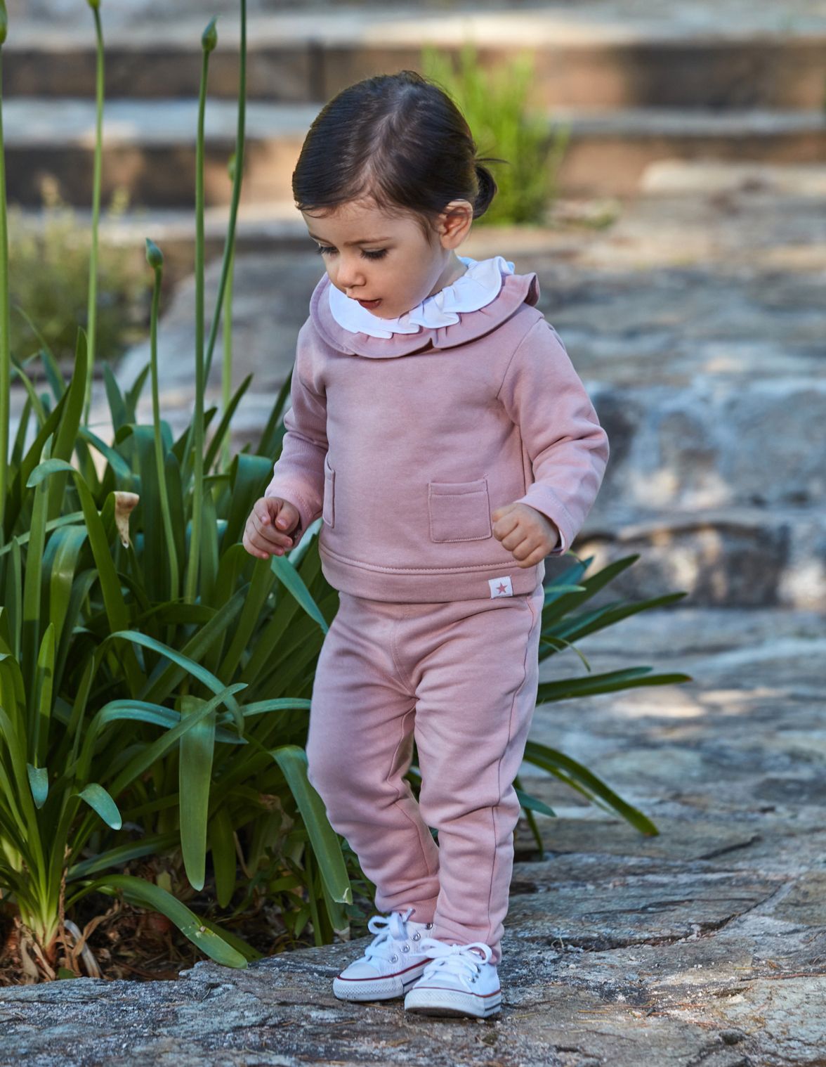 Sudadera cuello volante Bebe Gocco