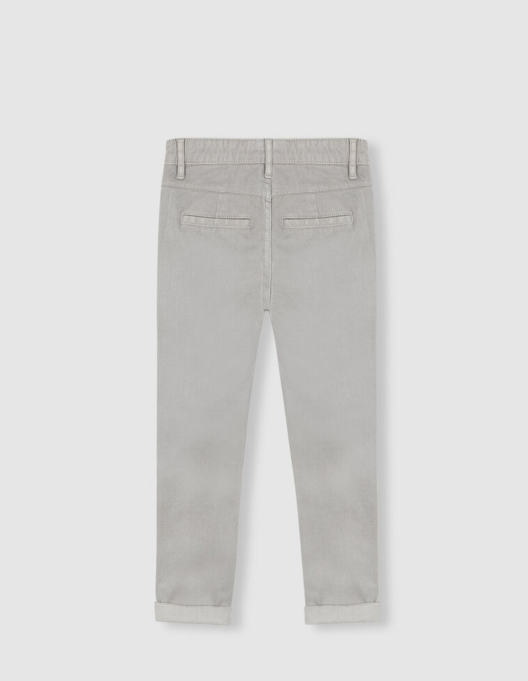 Pantalón gris canesú
