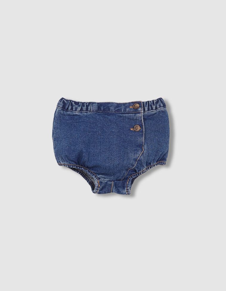 Bombacho denim azul claro