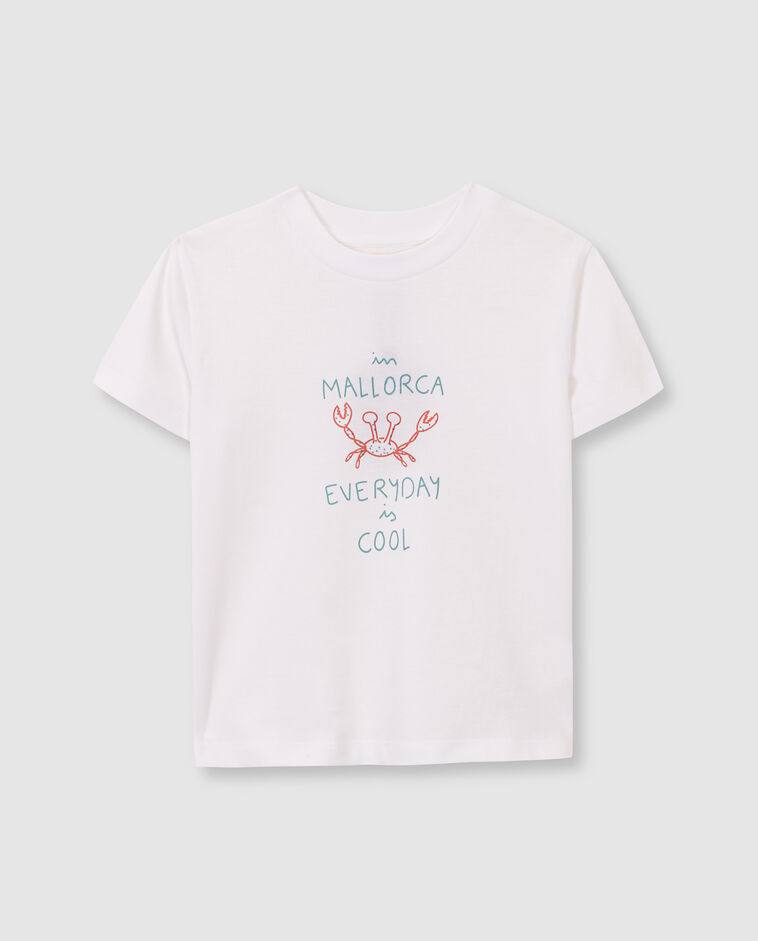 Camiseta mallorca blanco