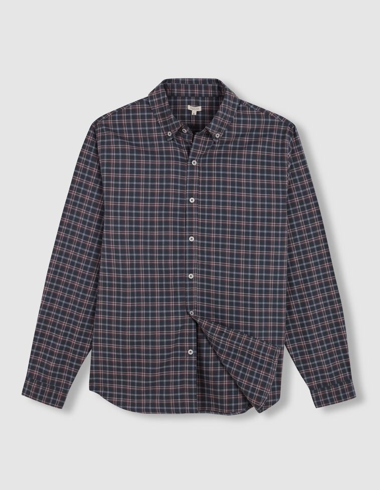 Camisa cuadro tartan de padre verde