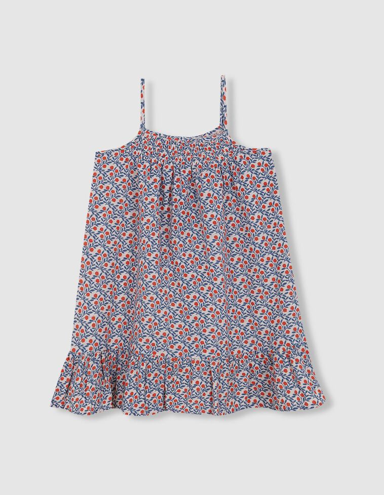 Vestido de tirantes estampado floral