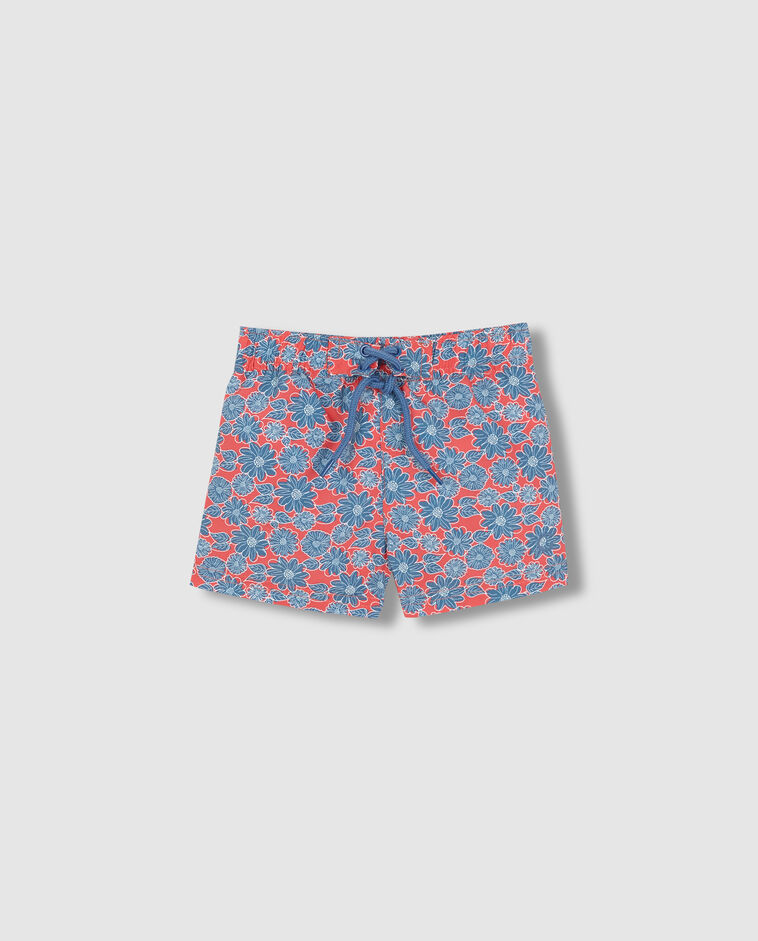 Ba&ntilde;ador de flor grande rosa