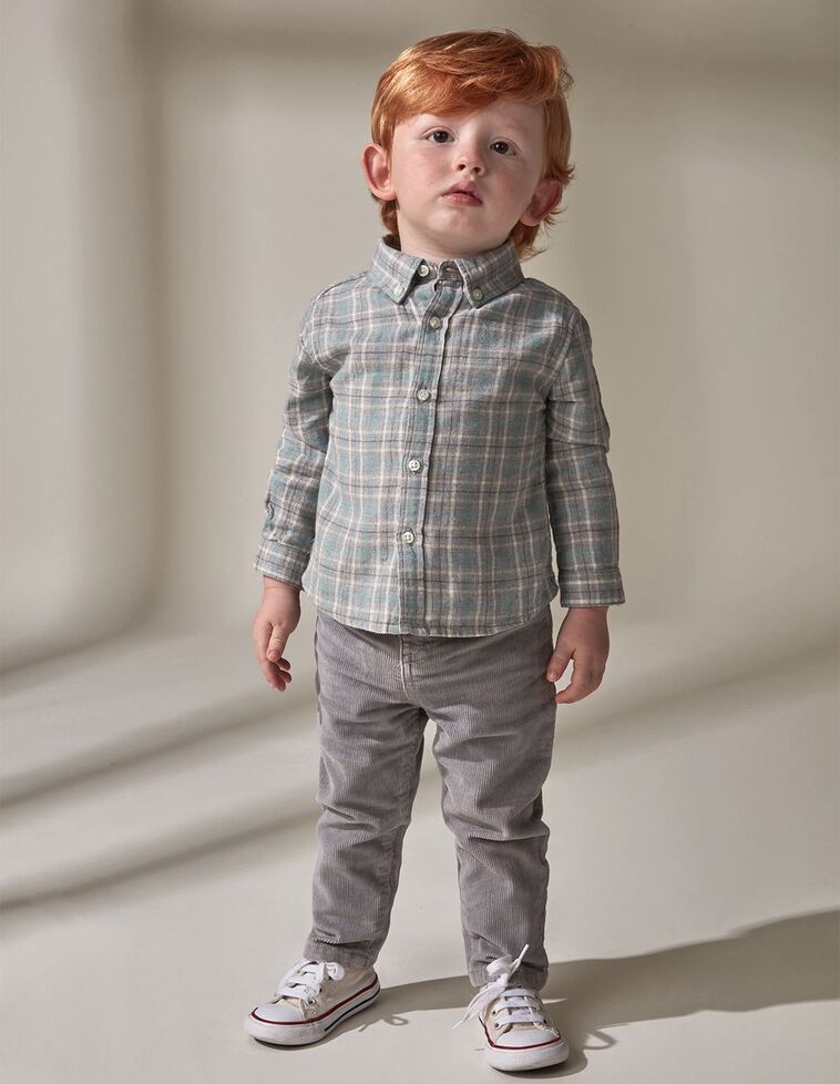 Camisa villela estampada